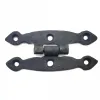 Antika Tarz Dekoratif Pirinç Dar Menteşe - 75x39 Mm, Oksit