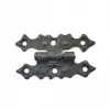 Antika Tarz Dekoratif Pirinç Yıldız Menteşe - 63x36 Mm, Oksit