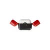 Apple Airpods 3 (3.nesil) Basmalı Kılıf - Siyah-kırmızı