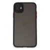 Apple İphone 11 Kılıf Montreal Silikon Kapak - Siyah