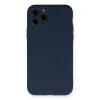 Apple İphone 11 Pro Kılıf Nano İçi Kadife Silikon - Lacivert