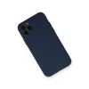 Apple İphone 11 Pro Kılıf Nano İçi Kadife Silikon - Lacivert