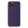 Apple İphone 11 Pro Kılıf Pp Ultra İnce Kapak - Mor