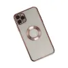 Apple İphone 11 Pro Kılıf Slot Silikon - Rose Gold