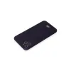 Apple İphone 11 Pro Max Kılıf Kelvin Kartvizitli Silikon - Derin Mor