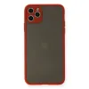 Apple İphone 11 Pro Max Kılıf Montreal Silikon Kapak - Kırmızı