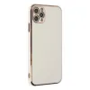 Apple İphone 11 Pro Max Kılıf Volet Silikon - Beyaz