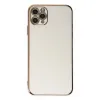 Apple İphone 11 Pro Max Kılıf Volet Silikon - Beyaz