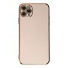 Apple İphone 11 Pro Max Kılıf Volet Silikon - Pembe