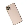 Apple İphone 11 Pro Max Kılıf Volet Silikon - Pembe