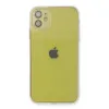 Apple İphone 12 Kılıf Fly Lens Silikon - Şeffaf