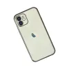 Apple İphone 12 Kılıf Razer Lensli Silikon - Siyah