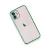 Apple İphone 12 Kılıf Razer Lensli Silikon - Yeşil