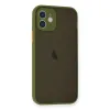 Apple İphone 12 Mini Kılıf Montreal Silikon Kapak - Açık Yeşil