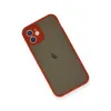 Apple İphone 12 Mini Kılıf Montreal Silikon Kapak - Kırmızı