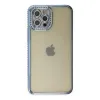 Apple İphone 12 Pro Kılıf Joke Taşlı Silikon - Mavi