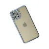 Apple İphone 12 Pro Kılıf Joke Taşlı Silikon - Mavi