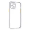 Apple İphone 12 Pro Kılıf Miami Şeffaf Silikon - Lila
