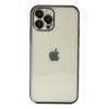 Apple İphone 12 Pro Kılıf Razer Lensli Silikon - Siyah