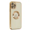 Apple İphone 12 Pro Kılıf Slot Silikon - Gold