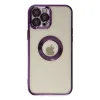 Apple İphone 12 Pro Kılıf Slot Silikon - Mor