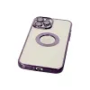 Apple İphone 12 Pro Kılıf Slot Silikon - Mor