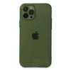 Apple İphone 12 Pro Max Kılıf Fly Lens Silikon - Yeşil