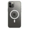 Apple İphone 12 Pro Max Kılıf Magneticsafe Şeffaf Silikon - Şeffaf
