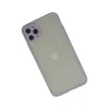 Apple İphone 12 Pro Max Kılıf Montreal Silikon Kapak - Mor