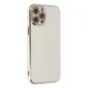 Apple İphone 12 Pro Max Kılıf Volet Silikon - Beyaz