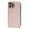 Apple İphone 12 Pro Max Kılıf Volet Silikon - Pembe