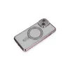 Apple İphone 13 Kılıf Joke Simli Magneticsafe Kılıf - Pembe