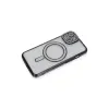 Apple İphone 13 Kılıf Joke Simli Magneticsafe Kılıf - Siyah