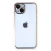 Apple İphone 13 Kılıf Razer Lensli Silikon - Gold