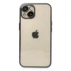 Apple İphone 13 Kılıf Razer Lensli Silikon - Siyah