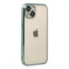 Apple İphone 13 Kılıf Razer Lensli Silikon - Yeşil