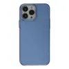 Apple İphone 13 Pro Kılıf Anka Pc Sert Metal Kapak - Mavi