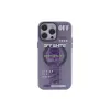 Apple İphone 13 Pro Kılıf Apollo Magneticsafe Desenli Kapak - Apollo Mor - 3