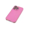 Apple İphone 13 Pro Kılıf Armada Lensli Kapak - Pembe