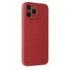 Apple İphone 13 Pro Kılıf Nano İçi Kadife Silikon - Kiremit