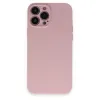 Apple İphone 13 Pro Kılıf Nano İçi Kadife Silikon - Pembe