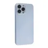 Apple İphone 13 Pro Kılıf Nano İçi Kadife Silikon - Sky Blue