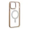 Apple İphone 13 Pro Kılıf Room Magneticsafe Silikon - Pudra