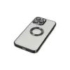 Apple İphone 13 Pro Kılıf Slot Silikon - Siyah