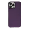 Apple İphone 13 Pro Max Kılıf Anka Pc Sert Metal Kapak - Mor