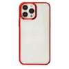 Apple İphone 13 Pro Max Kılıf Element Silikon - Kırmızı