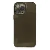 Apple İphone 13 Pro Max Kılıf Fly Lens Silikon - Siyah