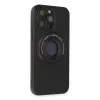 Apple İphone 13 Pro Max Kılıf Lukka Magneticsafe Kapak - Siyah