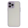 Apple İphone 13 Pro Max Kılıf Montreal Silikon Kapak - Mor