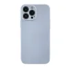 Apple İphone 13 Pro Max Kılıf Nano İçi Kadife Silikon - Sky Blue